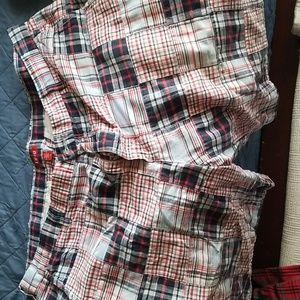 Mens plaid shorts